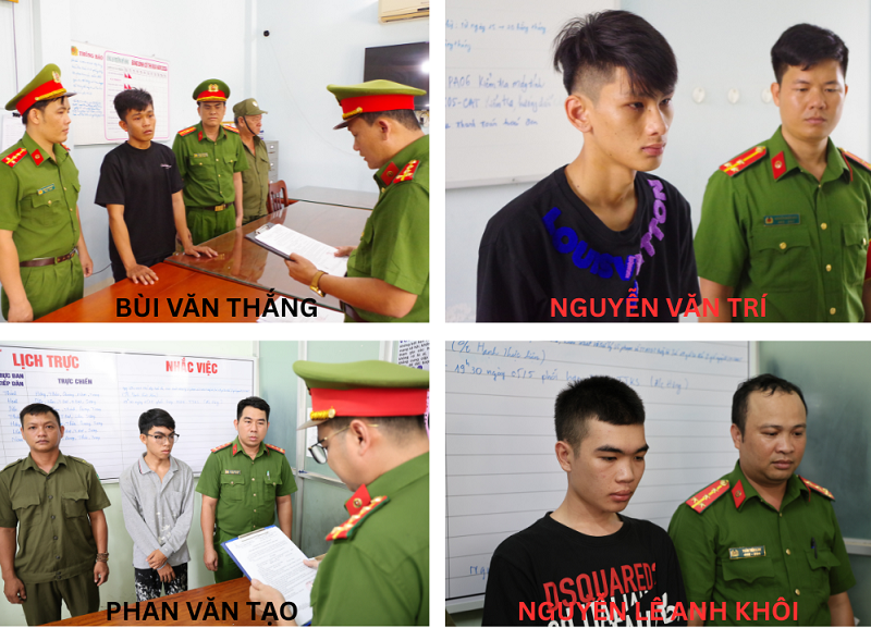 Cơ quan CSĐT (Phòng Cảnh sát Hình sự) Công an tỉnh Ninh Thuận đã tống đạt quyết định khởi tố vụ án, khởi tố bị can và ra lệnh bắt tạm giam. (Ảnh: Cơ quan công an)