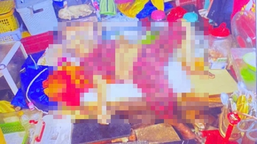 Hiện trường vụ việc. Ảnh: PLO.