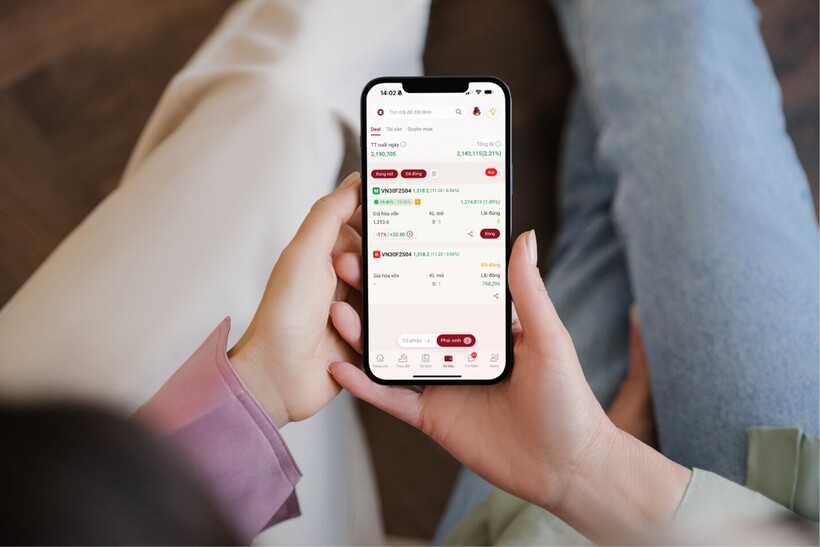 DNSE hiện đứng Top 2 thị phần giao dịch chứng khoán phái sinh