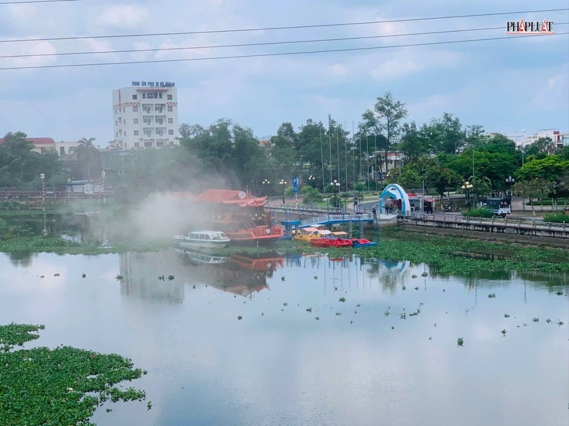 Hiện trường vụ cháy. Ảnh: PLO.