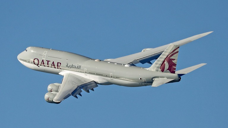Máy bay Boeing 747-8. Ảnh: Getty
