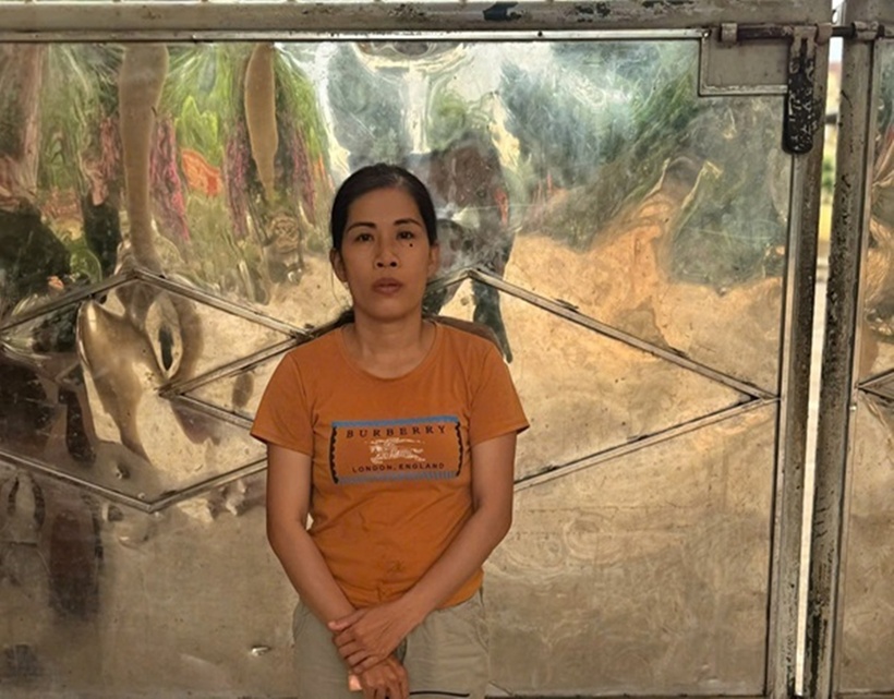 Đối tượng Nguyễn Thị Hoài. (Ảnh: Công an Quảng Nam)