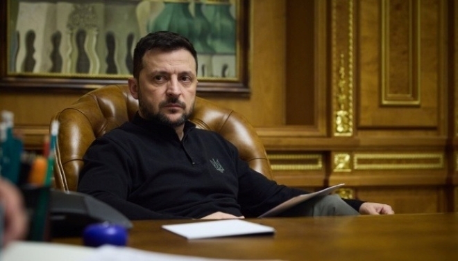 Tổng thống Ukraine Volodymyr Zelensky. Ảnh: Reuters