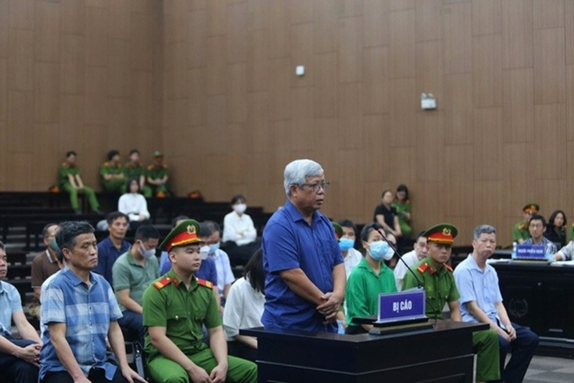 Ông Nguyễn Linh Ngọc tại phiên toà.