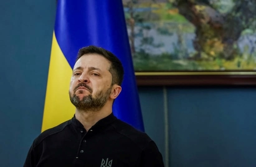 Tổng thống Ukraine Volodymyr Zelensky. Ảnh: Reuters