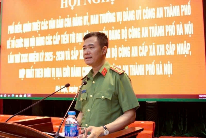 Đại tá Nguyễn Ngọc Quyền - Phó Giám đốc Công an TP.Hà Nội.