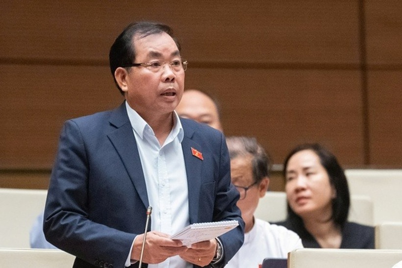 Đại biểu Nguyễn Quang Huân (Ảnh: Media Quốc hội).