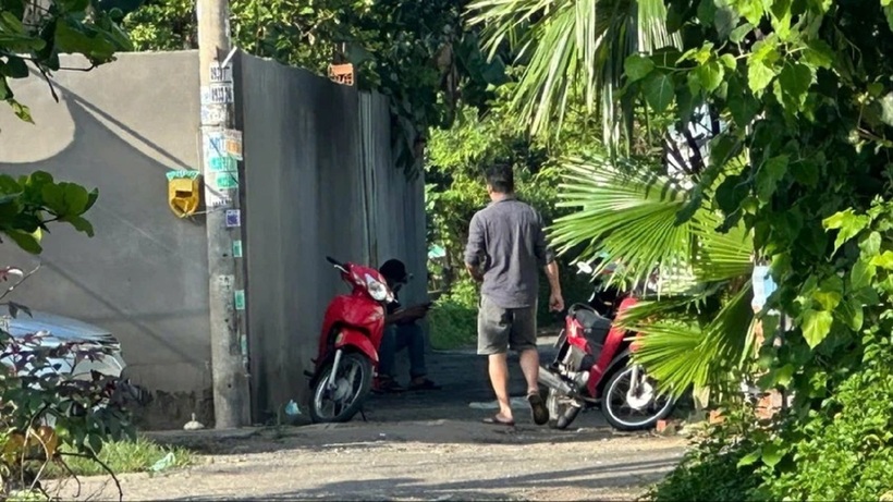 Khu vực xảy ra sự việc. Ảnh: PLO