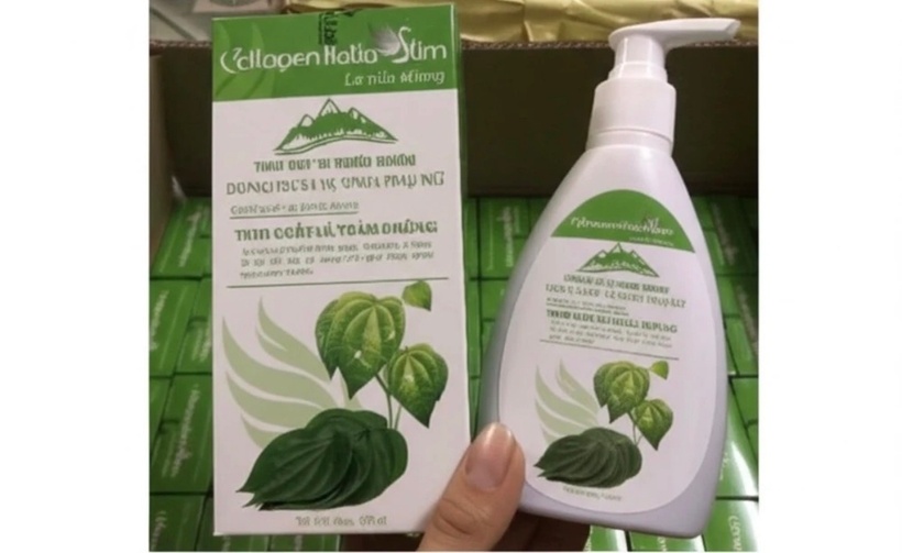 Thu hồi lô sản phẩm dung dịch vệ sinh phụ nữ Lá trầu không Collagen Italia Slim