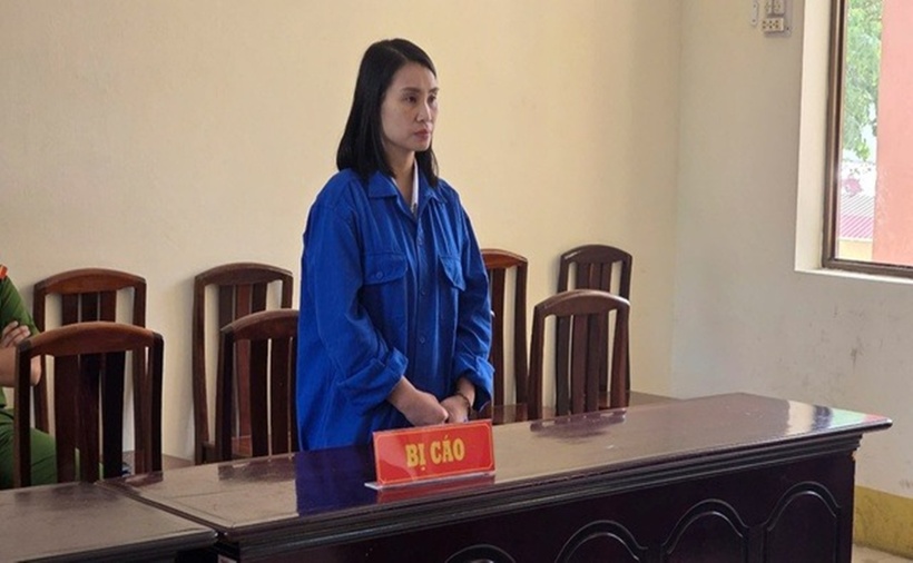 Bị cáo Triệu Thị Huyền Trang. (Ảnh: Người lao động)