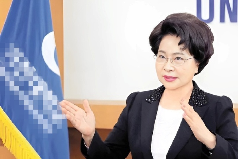 Chọn sống độc thân và không có con cái, bà Lee Gil-ya dành trọn cuộc đời cho y học và giáo dục. Ảnh: Gachon University.