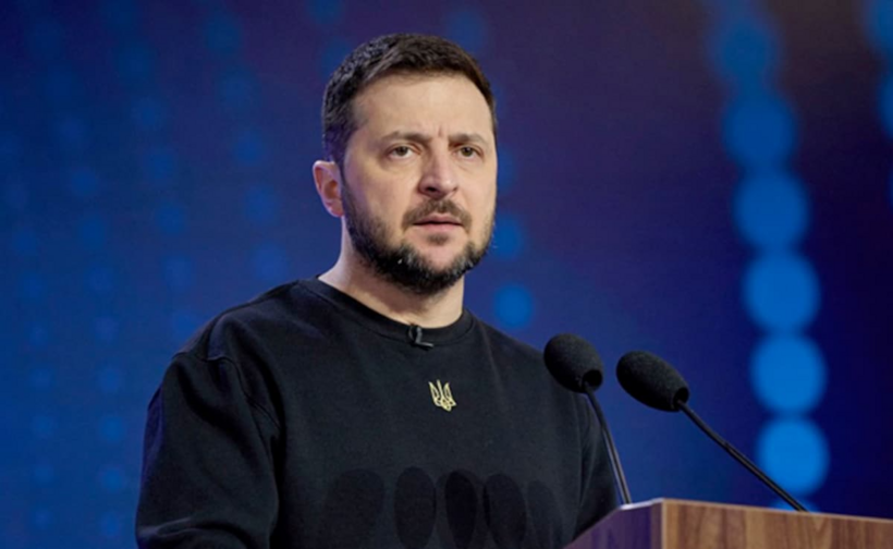 Tổng thống Ukraine Volodymyr Zelensky. Ảnh: Reuters