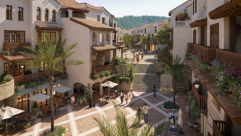 Mỗi biệt thự Valley Town là một không gian “may đo” theo địa hình, với giá trị sử dụng được cá nhân hóa tối đa, mở ra nhiều lựa chọn linh hoạt cho nhà đầu tư. Ảnh: BIM Land