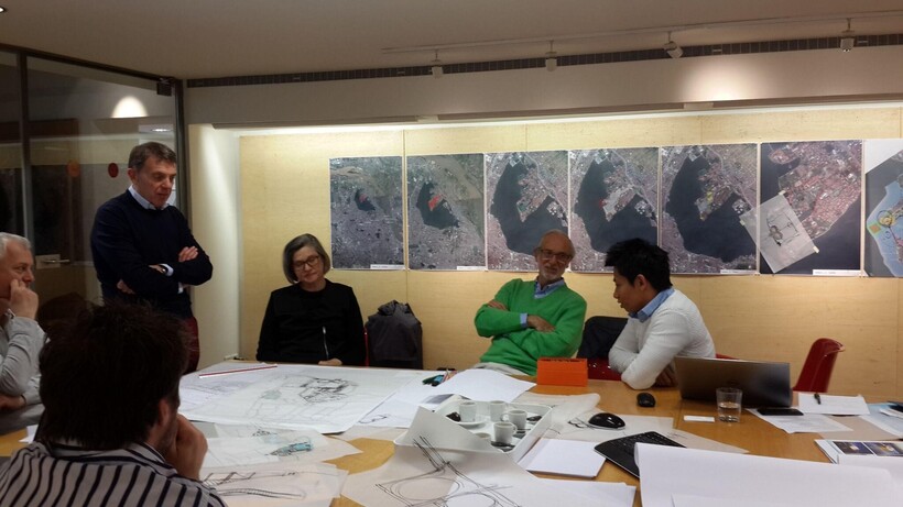 Kiến trúc sư Renzo Piano và các cộng sự thảo luận về kiến trúc nhà hát Opera Hà Nội