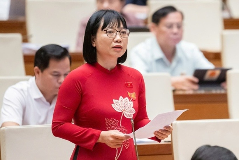 Đại biểu Nguyễn Thị Việt Nga (Ảnh: Media Quốc hội).