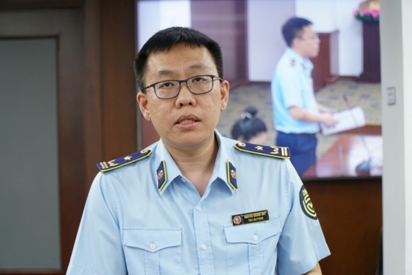 Ông Nguyễn Quang Huy – Phó Chi cục trưởng Chi cục Quản lý thị trường TP.HCM. Ảnh: Tiền Phong