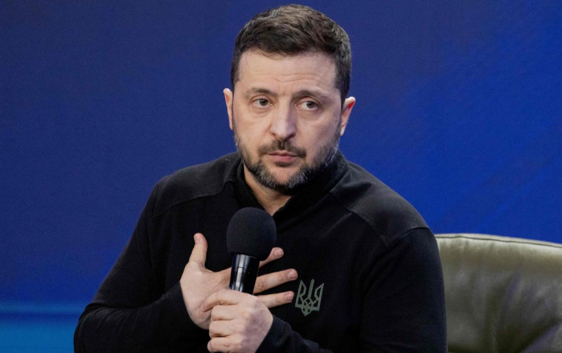 Tổng thống Ukraine Volodymyr Zelensky. Ảnh: Reuters