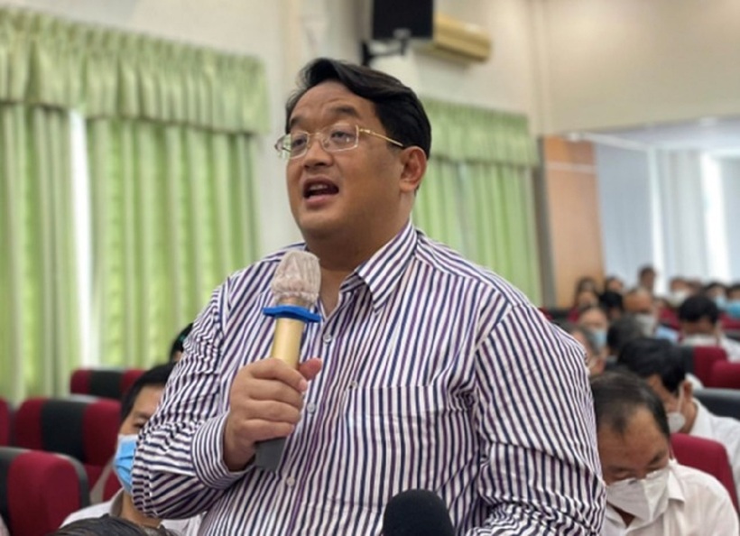 Ông Huỳnh Nguyễn Lộc khi chưa bị bắt. Ảnh: Tiền Phong