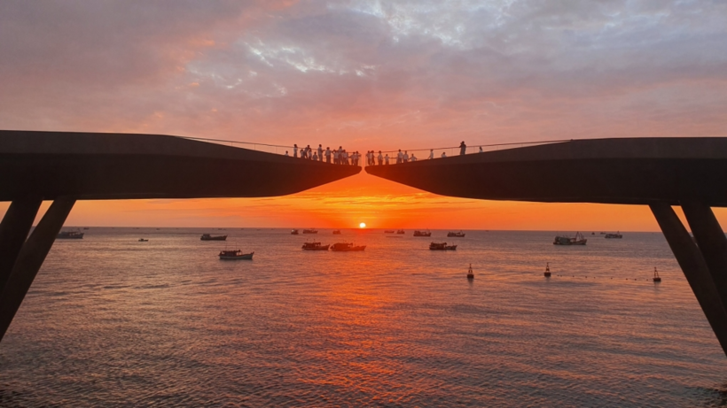 Cầu Hôn Phú Quốc (Kiss Bridge) được khánh thành ngày 22/12/2023