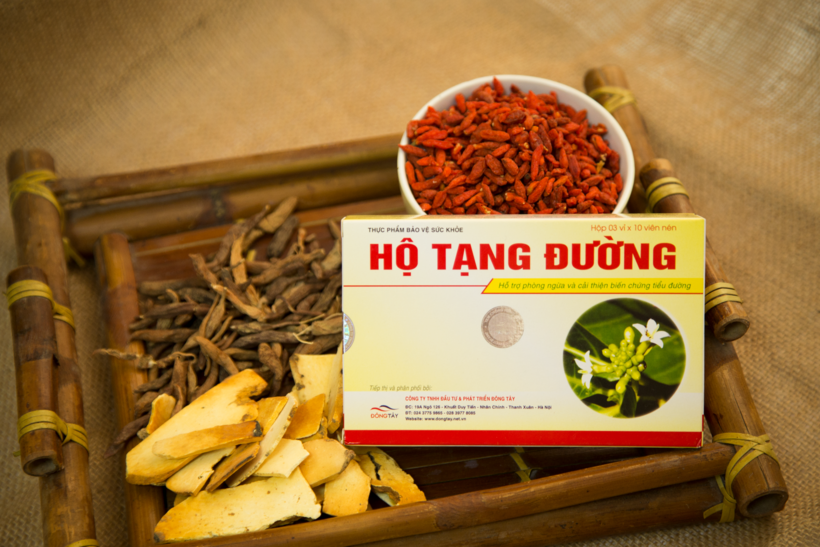 TPBVSK Hộ Tạng Đường hỗ trợ giảm nguy cơ biến chứng tim mạch, thần kinh ở người bị đái tháo đường.