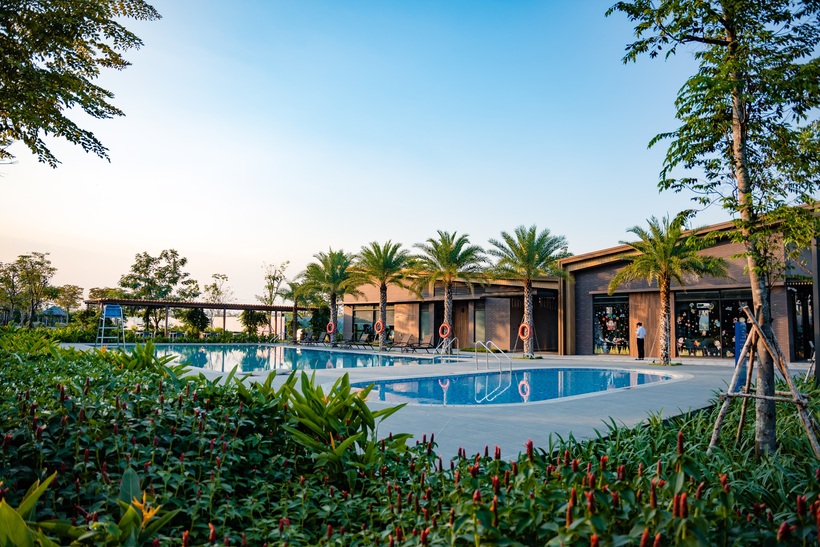 Clubhouse là một tiện ích lớn đã hoàn thiện của Izumi City, đáp ứng như cầu an cư của cư dân.