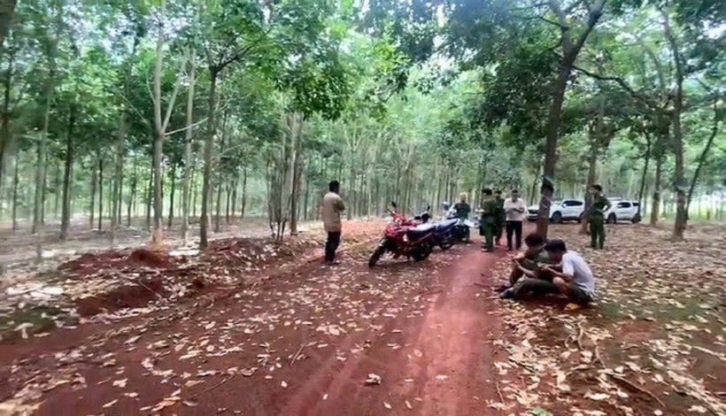 Hiện trường vụ việc. Ảnh: Người lao động