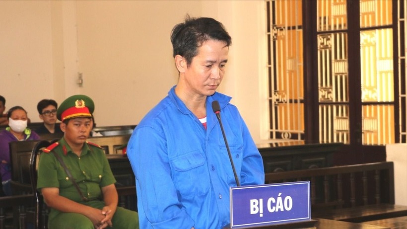 Bị cáo Trần Văn Lý tại buổi xét xử. Ảnh: PLO.