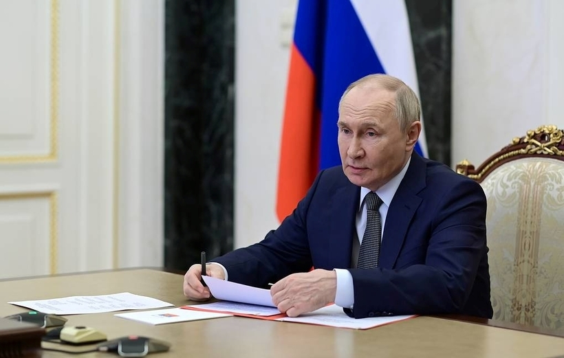 Tổng thống Nga Vladimir Putin. Ảnh: Tass