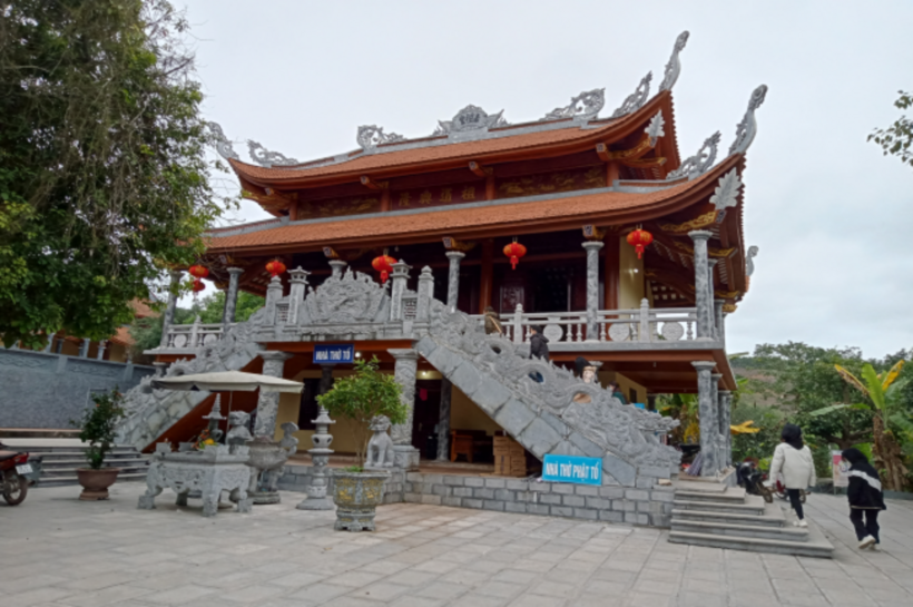 Cụm di tích đình, đền, chùa Cầu Muối. Ảnh: Du lịch Thái Nguyên.