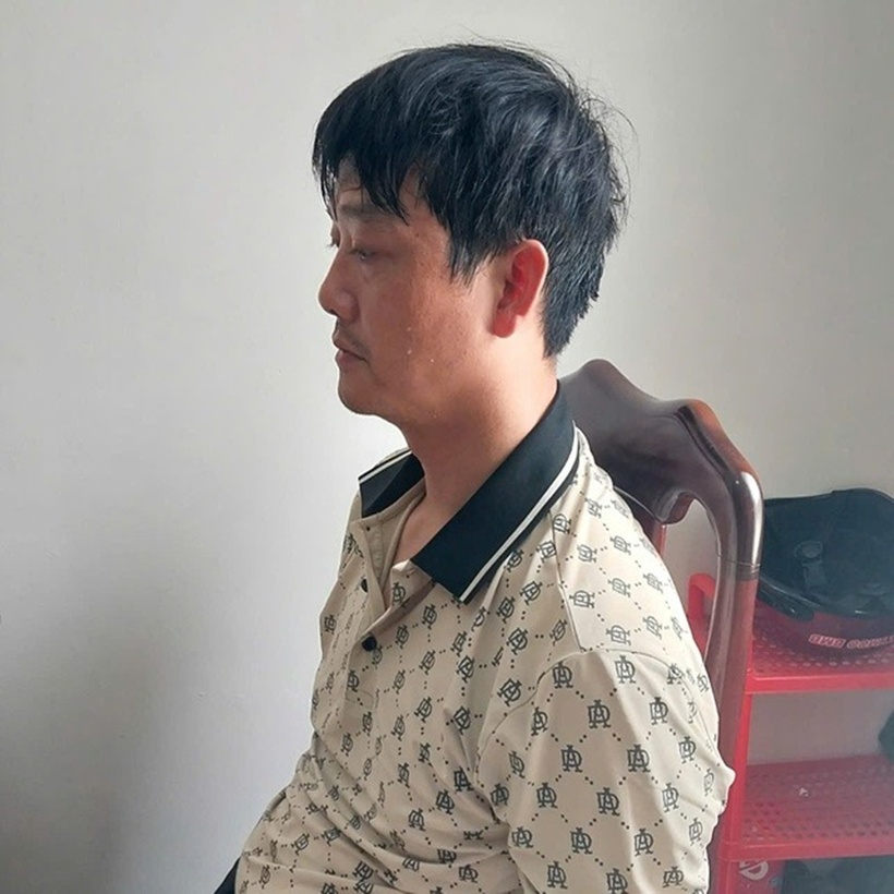 Dương Ngọc Duy tại cơ quan điều tra. (Ảnh: Cơ quan công an)