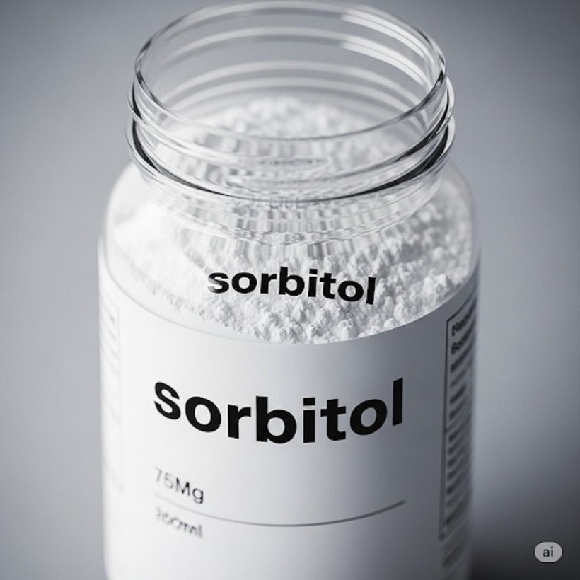 Sorbitol có dụng chính là nhuận tràng thẩm thấu, kích thích bài tiết dịch tiêu hóa, giúp tăng nhu động ruột. Ảnh: Người lao động