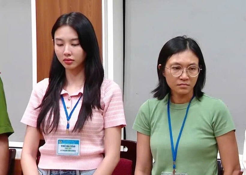 Hoa hậu Nguyễn Thúc Thùy Tiên bị khởi tố, bắt tạm giam. Ảnh: VTV.