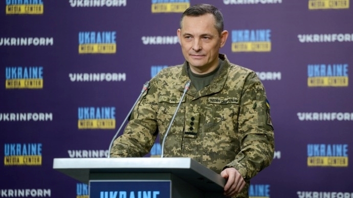 Ông Yurii Ihnat, Trưởng phòng Truyền thông của Bộ Tư lệnh Không quân thuộc Lực lượng vũ trang Ukraine. Ảnh: Pravda