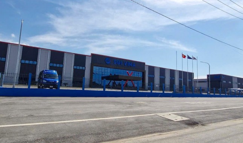 Nhà máy nam châm từ tính SGI của Công ty TNHH SGI VINA.