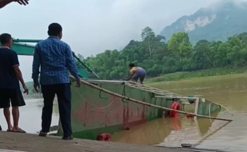 May mắn vụ việc không có thiệt hại về người. (Ảnh: VietnamNet)