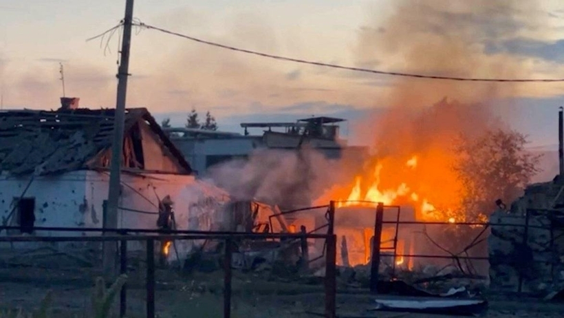 Ukraine tập kích dữ dội vùng Kursk của Nga. Ảnh: BBC