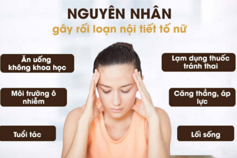 Nguyên nhân gây rối loạn nội tiết tố nữ