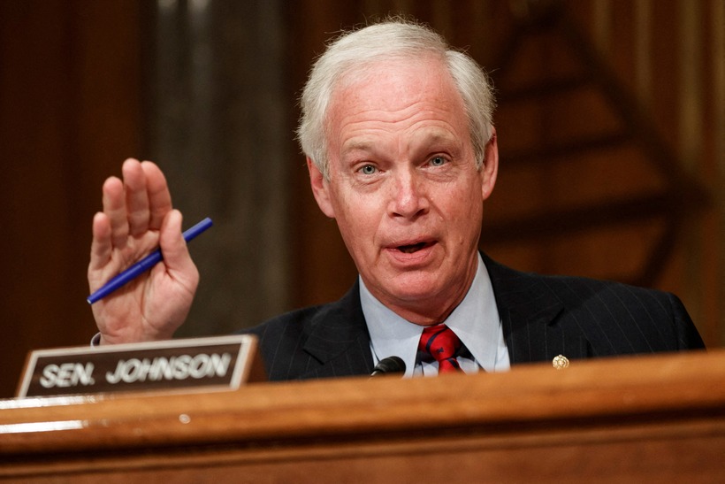 Thượng nghị sĩ Mỹ Ron Johnson. Ảnh: Reuters