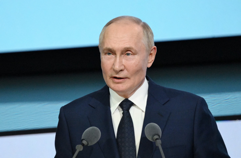 Tổng thống Nga Vladimir Putin. Ảnh: Reuters