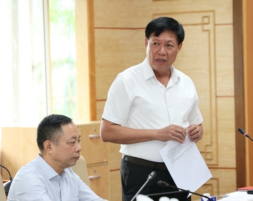 Thứ trưởng Bộ Y tế Đỗ Xuân Tuyên. Ảnh: Dân trí