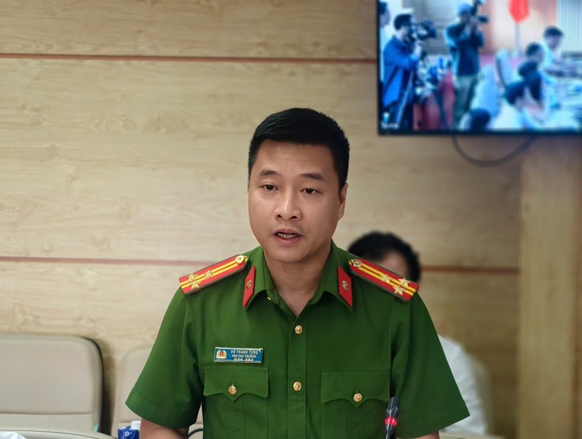 Thượng tá Vũ Thanh Tùng, Phó Cục trưởng C03, Bộ Công an. Ảnh: VietNamnet