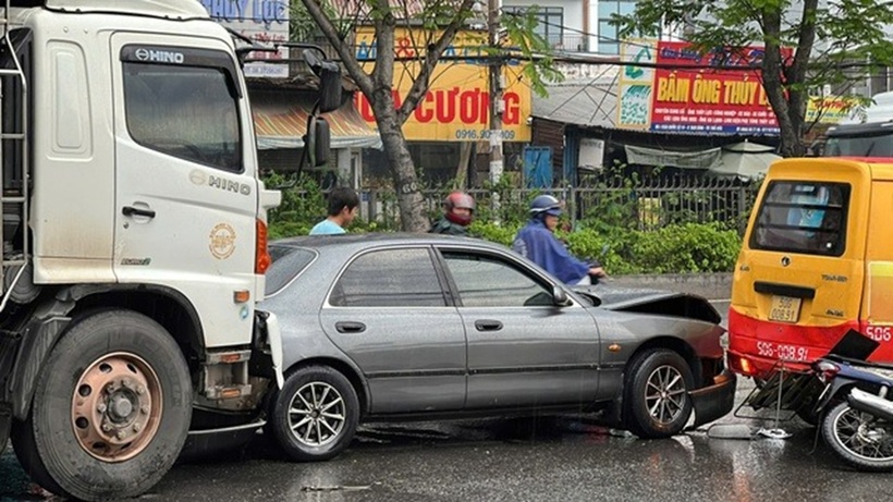 Vụ tai nạn khiến 2 người tử vong. Ảnh: Thanh Niên