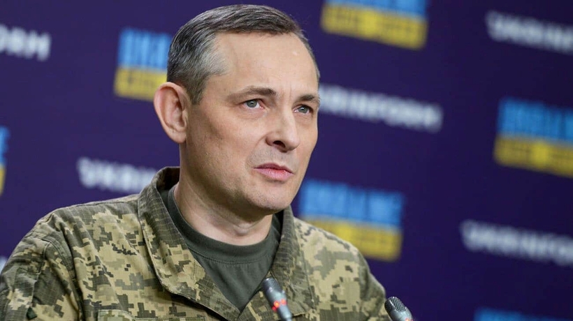 Trưởng phòng Truyền thông của Bộ Tư lệnh Không quân Ukraine Yurii Ihnat. Ảnh: Pravda