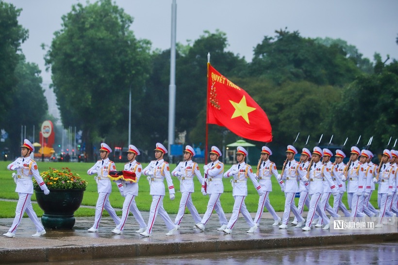 Lễ Thượng cờ rủ bắt đầu Quốc tang Nguyên Chủ tịch nước Trần Đức Lương - 3