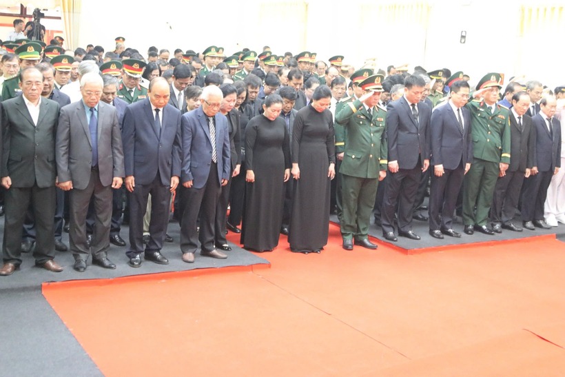 Cử hành trọng thể lễ truy điệu nguyên Chủ tịch nước Trần Đức Lương tại quê nhà Quảng Ngãi.