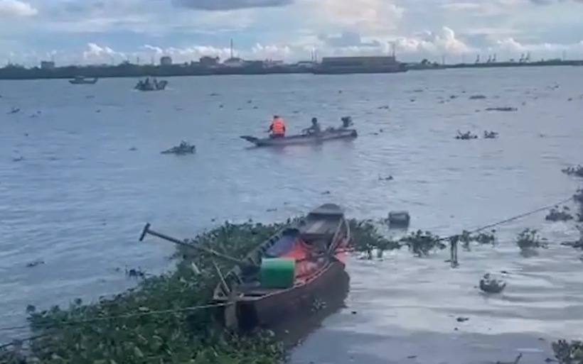 Khu vực phát hiện thi thể bé gái. Ảnh: Thời báo VTV