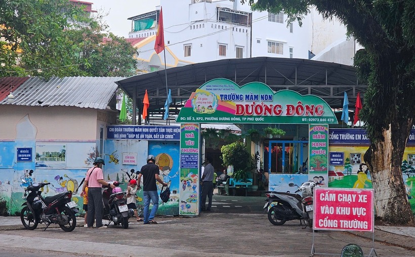 Trường mầm non Dương Đông. Ảnh: Vietnamnet.