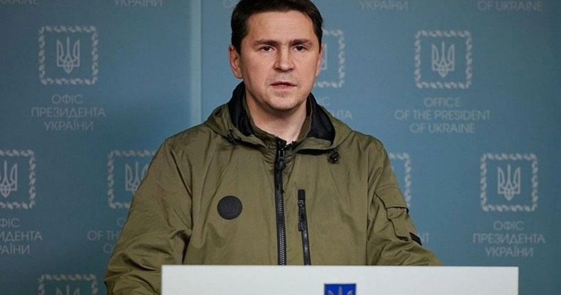 Ông Mikhail Podoliak, Cố vấn cấp cao của Tổng thống Ukraine Volodymyr Zelensky. Ảnh: Reuters