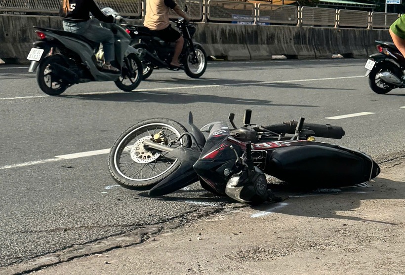 Hiện trường xảy ra vụ tai nạn. Ảnh: Báo Xây dựng.