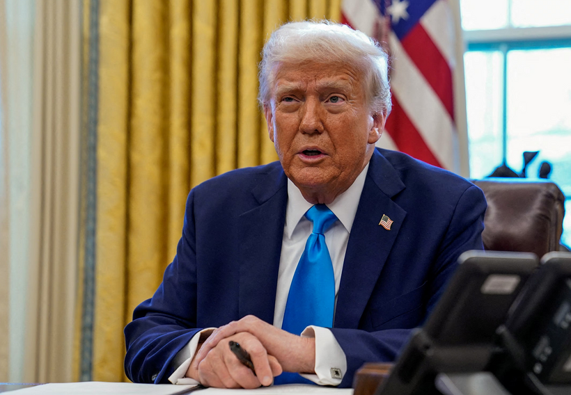 Tổng thống Mỹ Donald Trump. Ảnh: Reuters